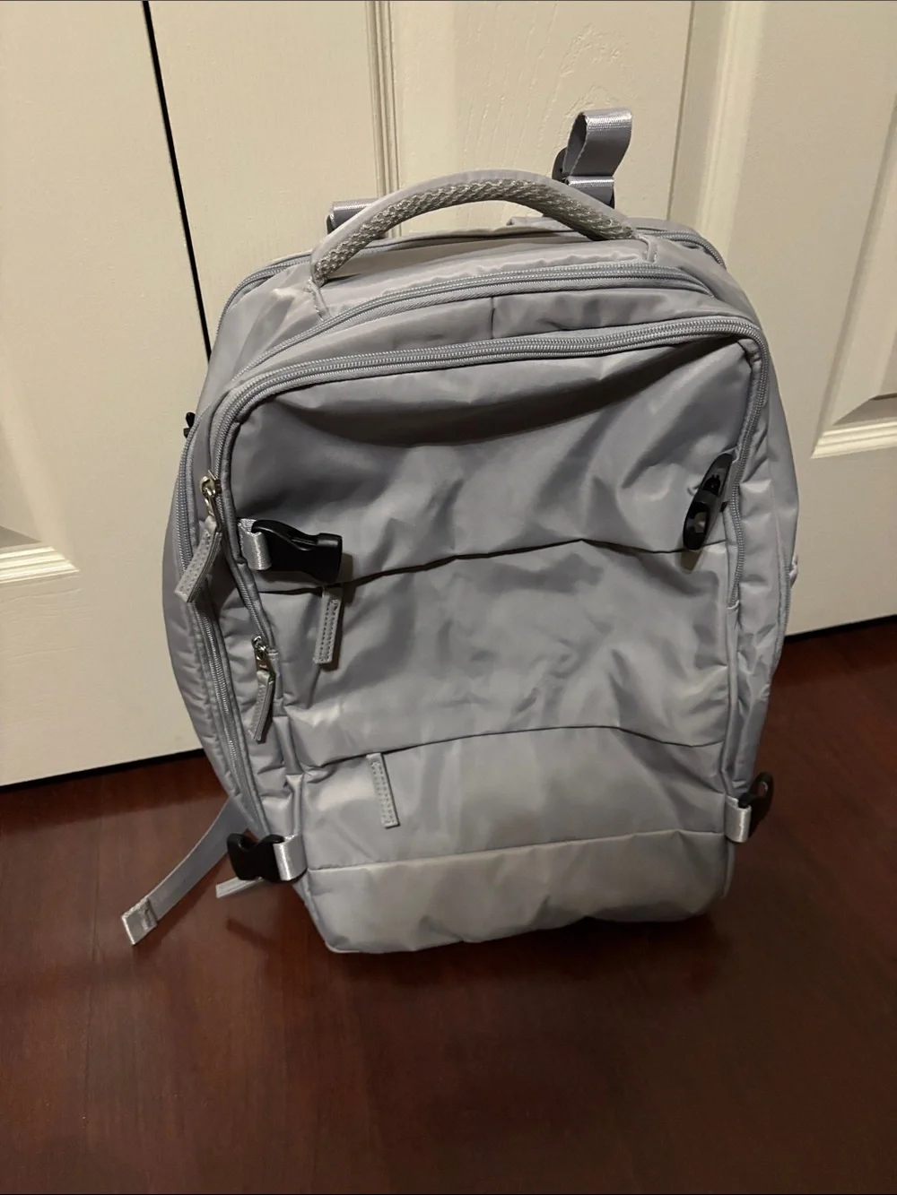 Women’s Gray Everyday Backpack - Lightweight, Durable Carry